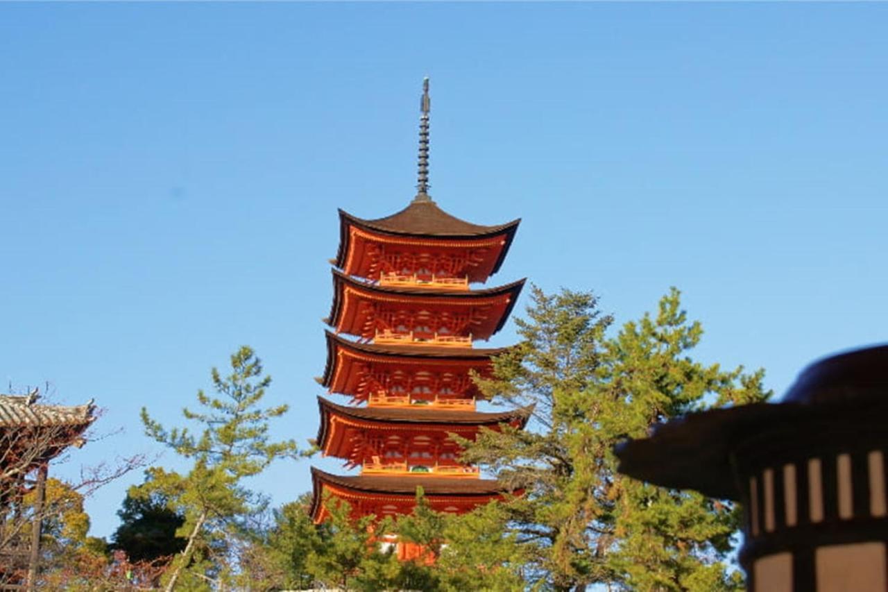 Готель Miyajima Shiro Хацукаїті Екстер'єр фото